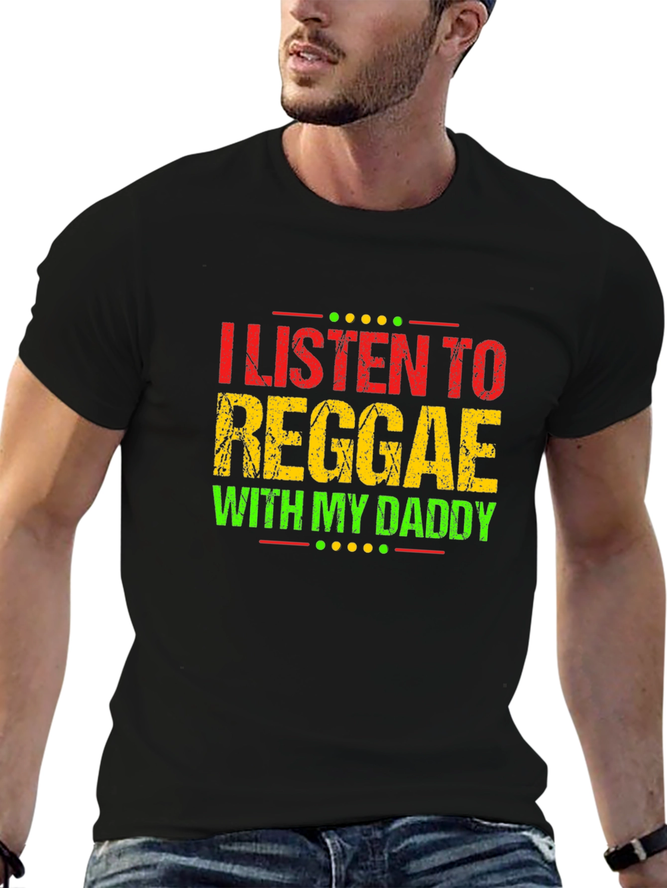 Reggae Daddy T-Shirt - Music Lover Tee