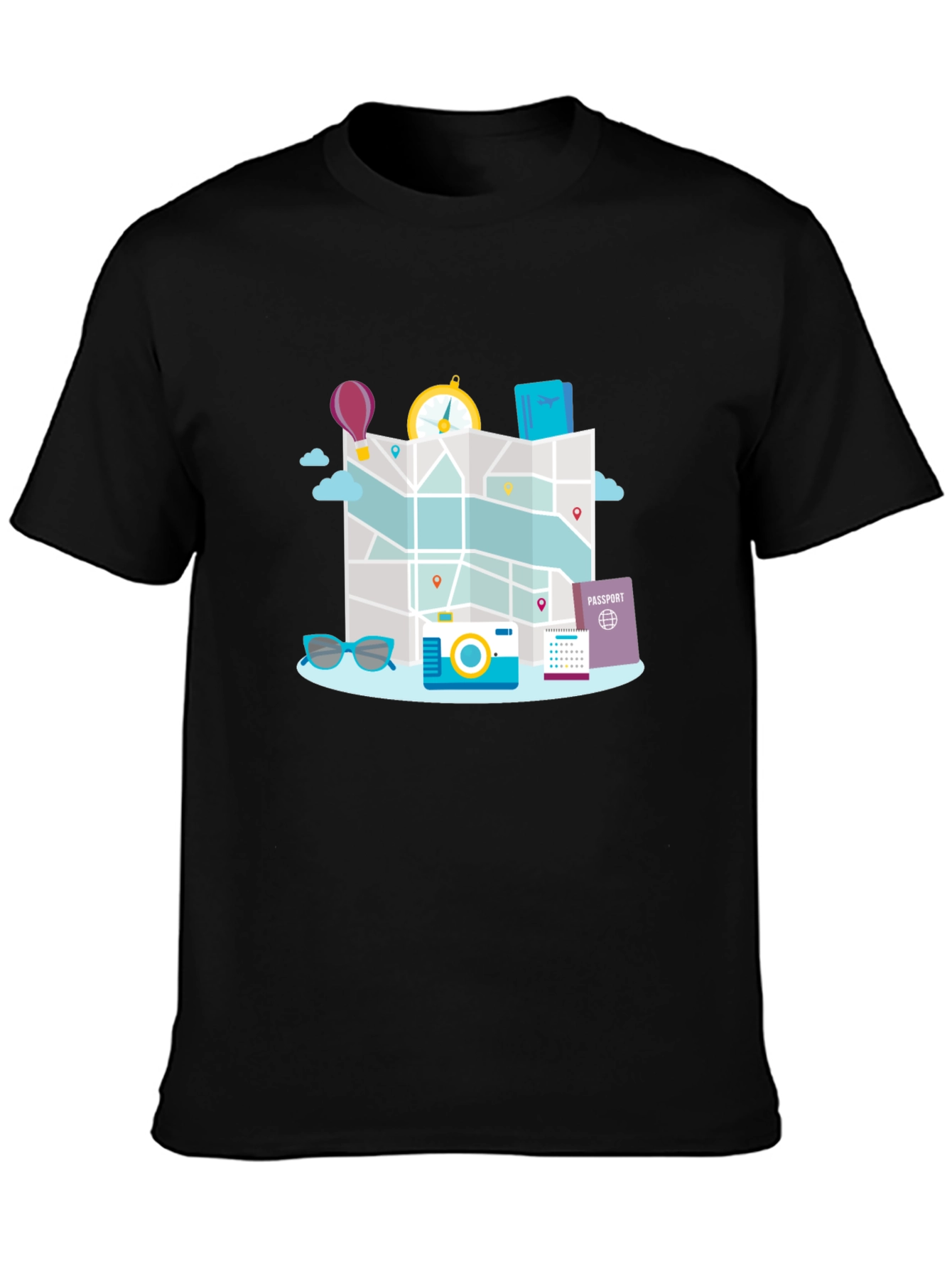 Travel Adventure Graphic T-Shirt