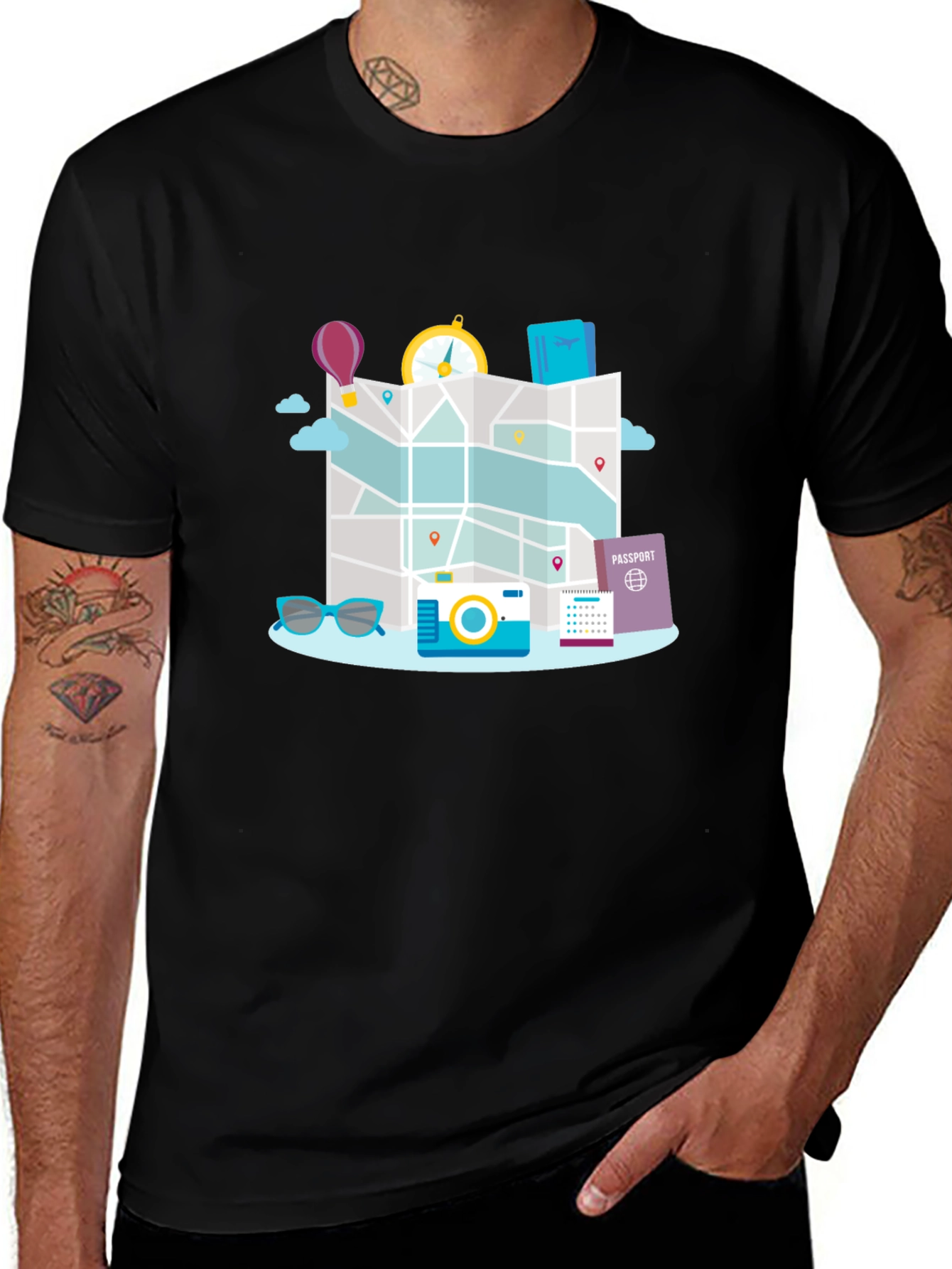 Travel Adventure Graphic T-Shirt