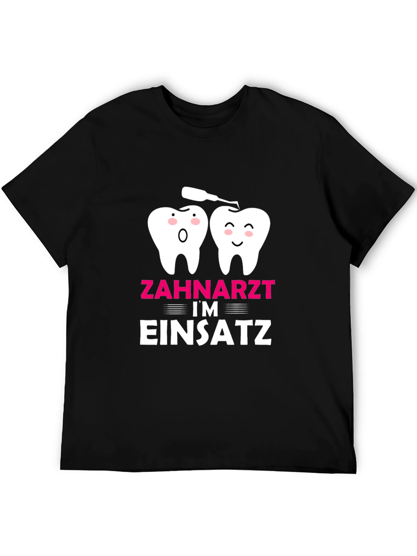 Dentist in Action T-Shirt Funny Dental Tee