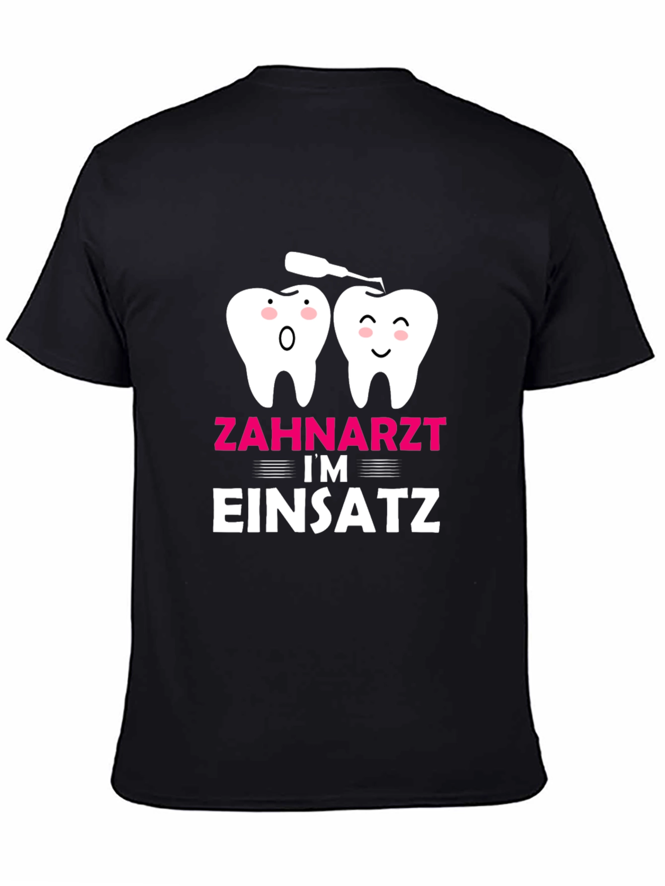 Dentist in Action T-Shirt Funny Dental Tee