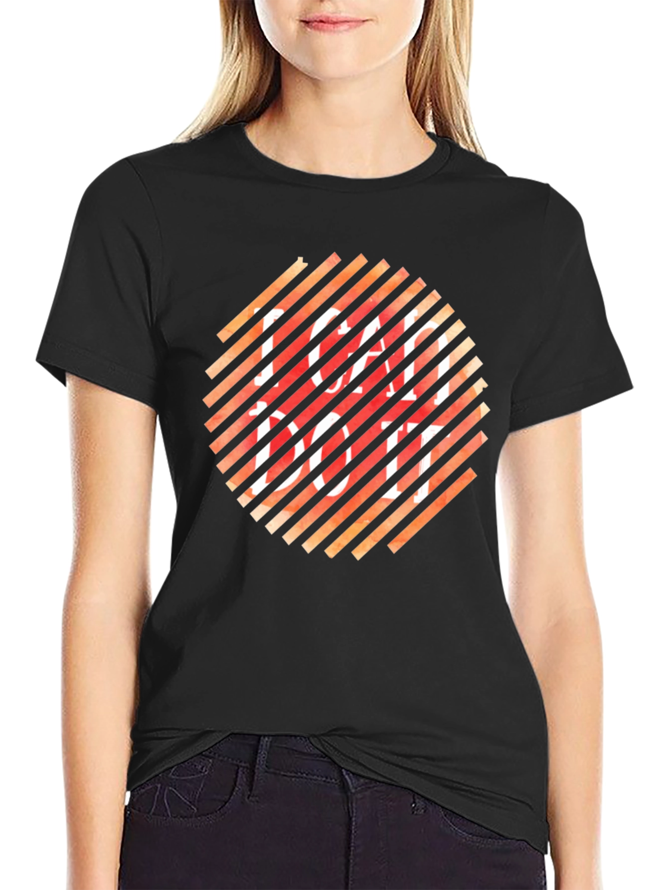 Bold Graphic Print Tee - Cool Casual Style