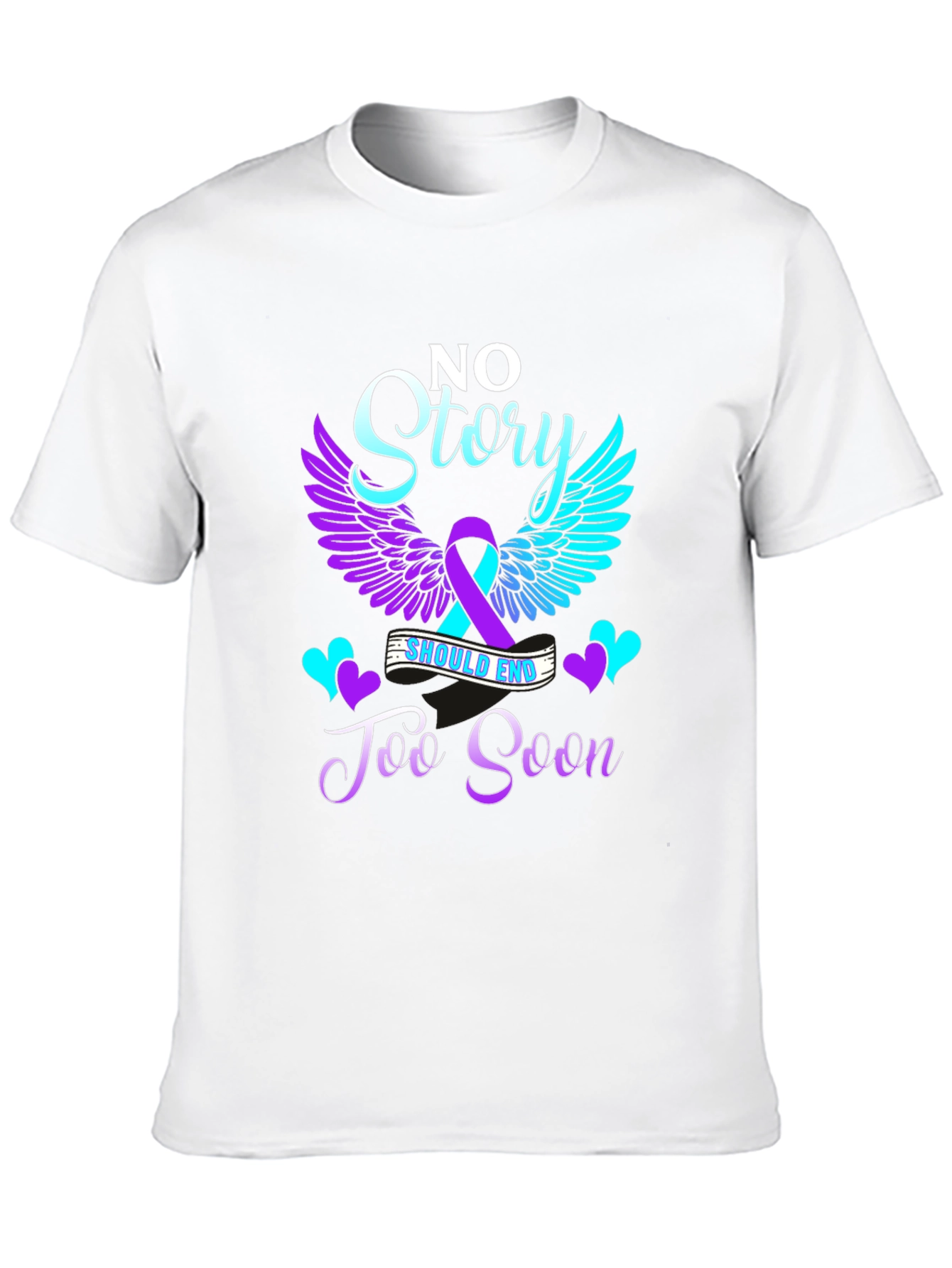 No Story Too Soon Awareness Graphic Tee