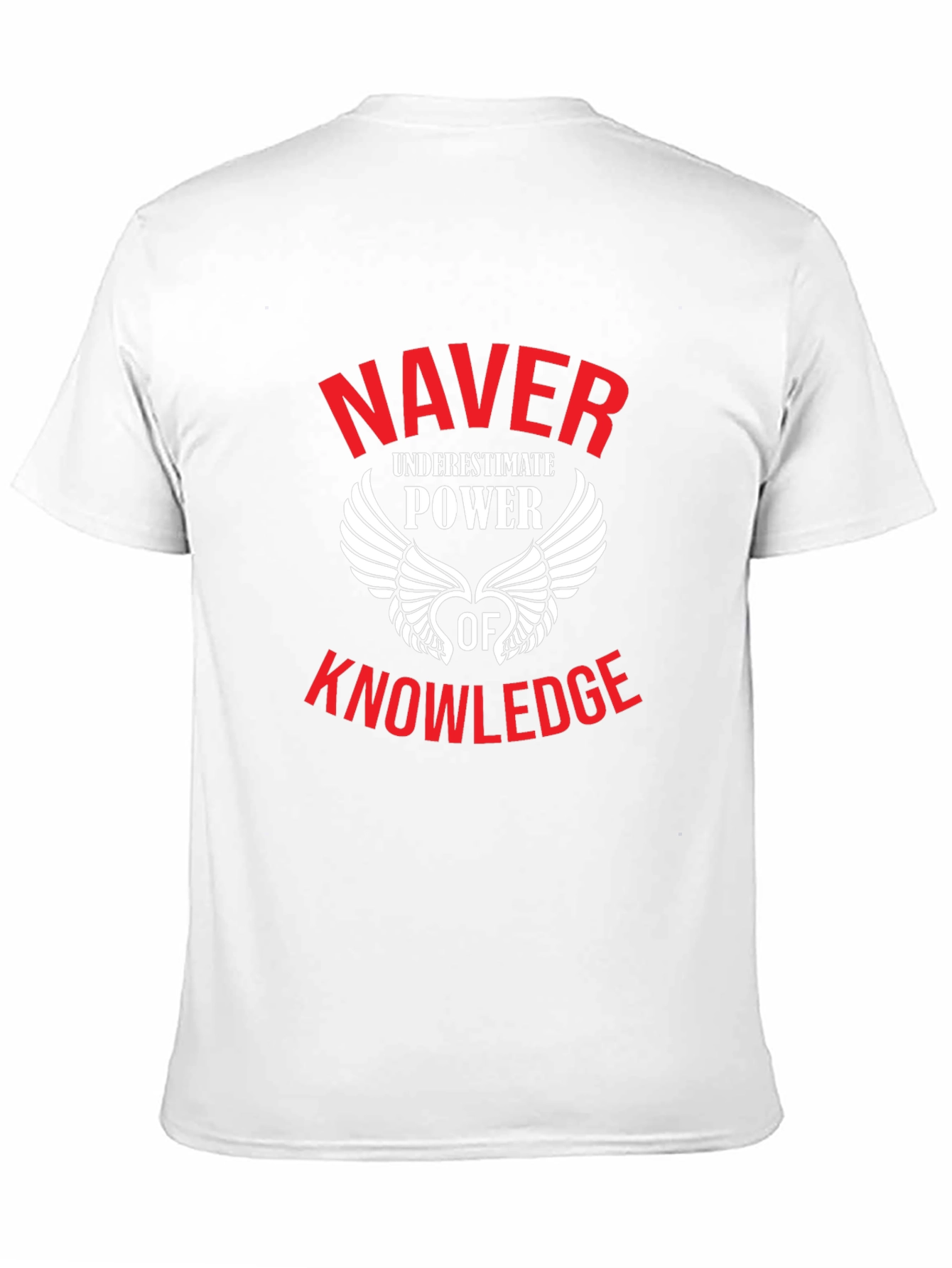 Naver Power of Knowledge Black T-Shirt