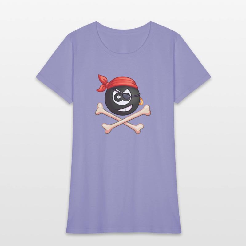 8-Ball Pirate (Pocket) (Jolly Roger style)