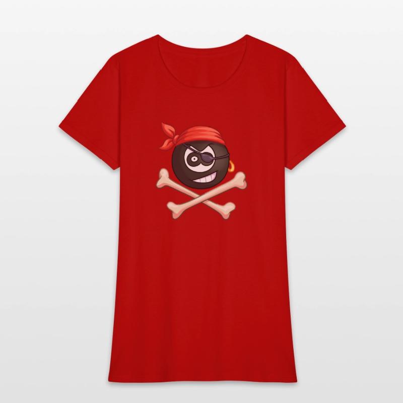 8-Ball Pirate (Pocket) (Jolly Roger style)