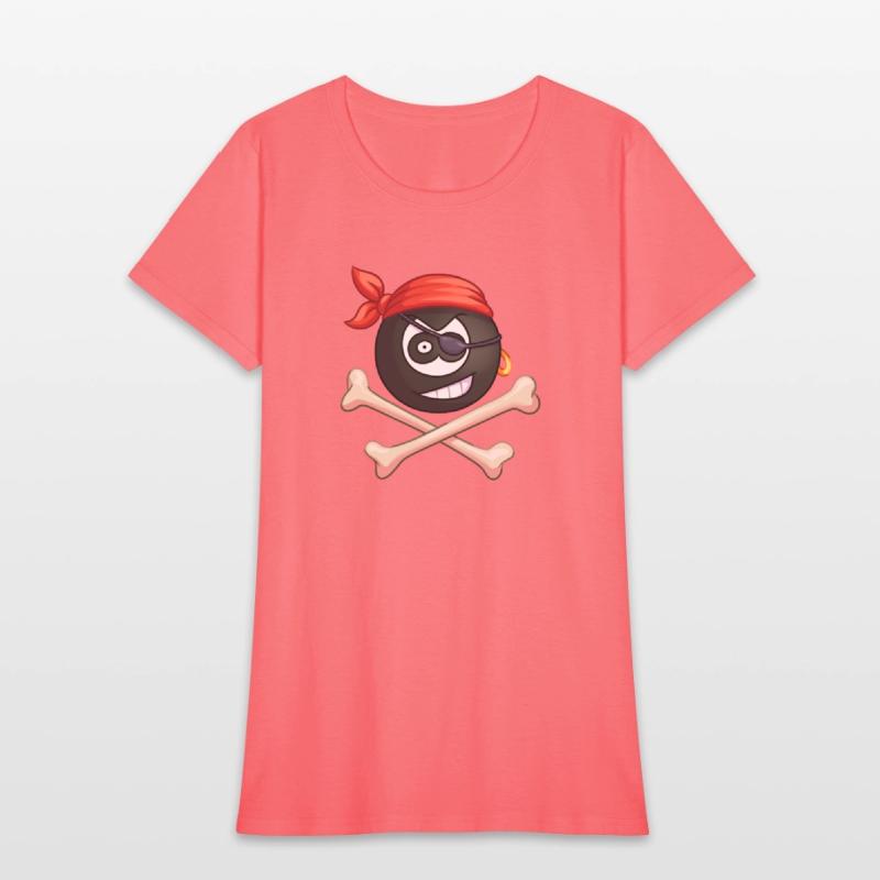 8-Ball Pirate (Pocket) (Jolly Roger style)