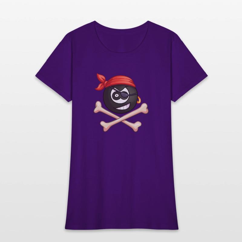 8-Ball Pirate (Pocket) (Jolly Roger style)