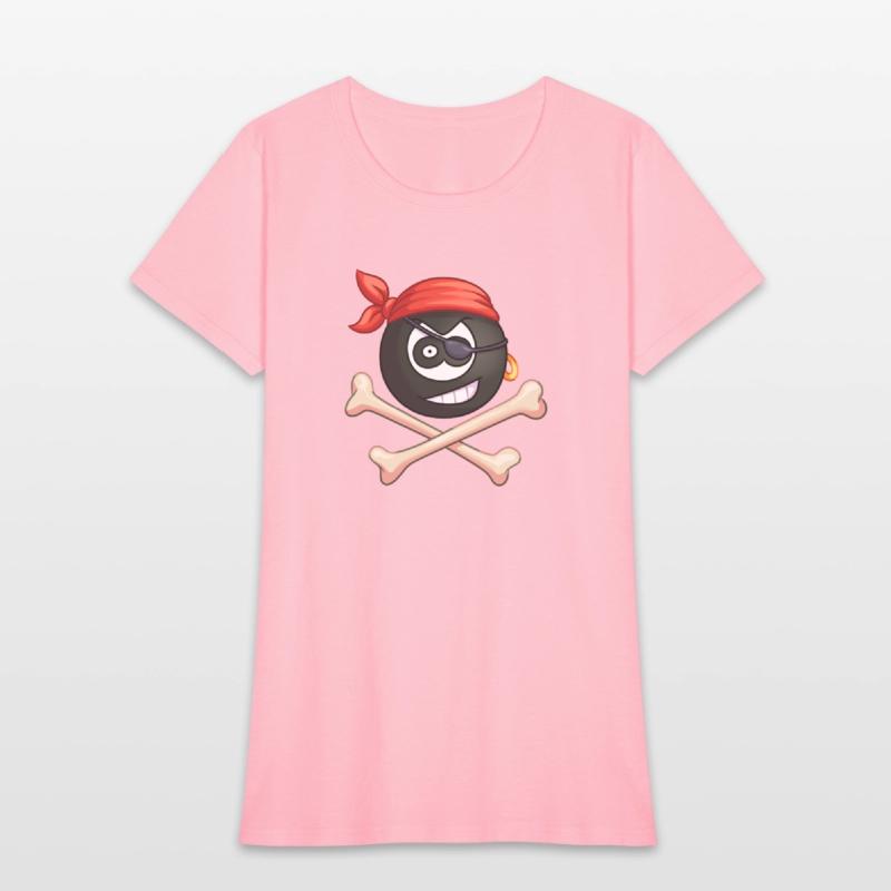 8-Ball Pirate (Pocket) (Jolly Roger style)