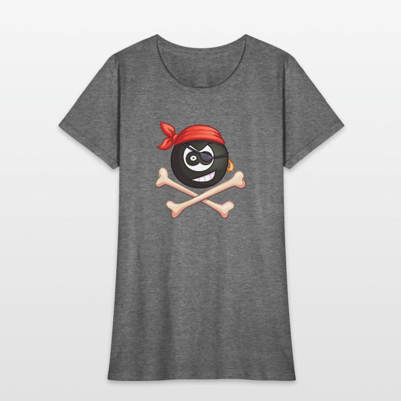 8-Ball Pirate (Pocket) (Jolly Roger style)