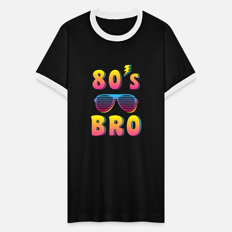 80s Bro Eighties Vibe Retro Music Vintage Fashion