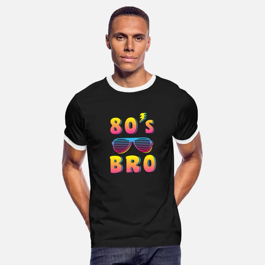 80s Bro Eighties Vibe Retro Music Vintage Fashion