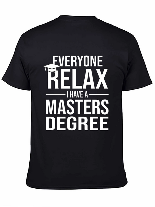 Masters Degree Relax T-Shirt