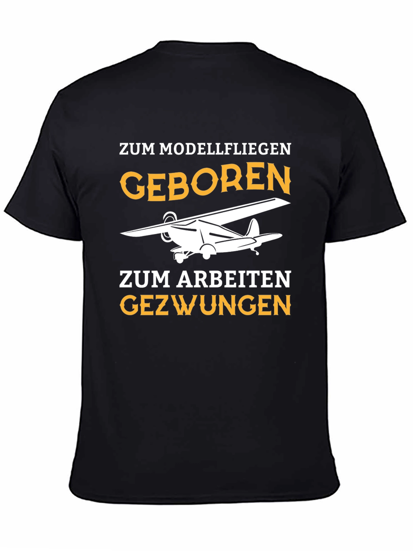 Model Airplane T-Shirt - Born to Fly