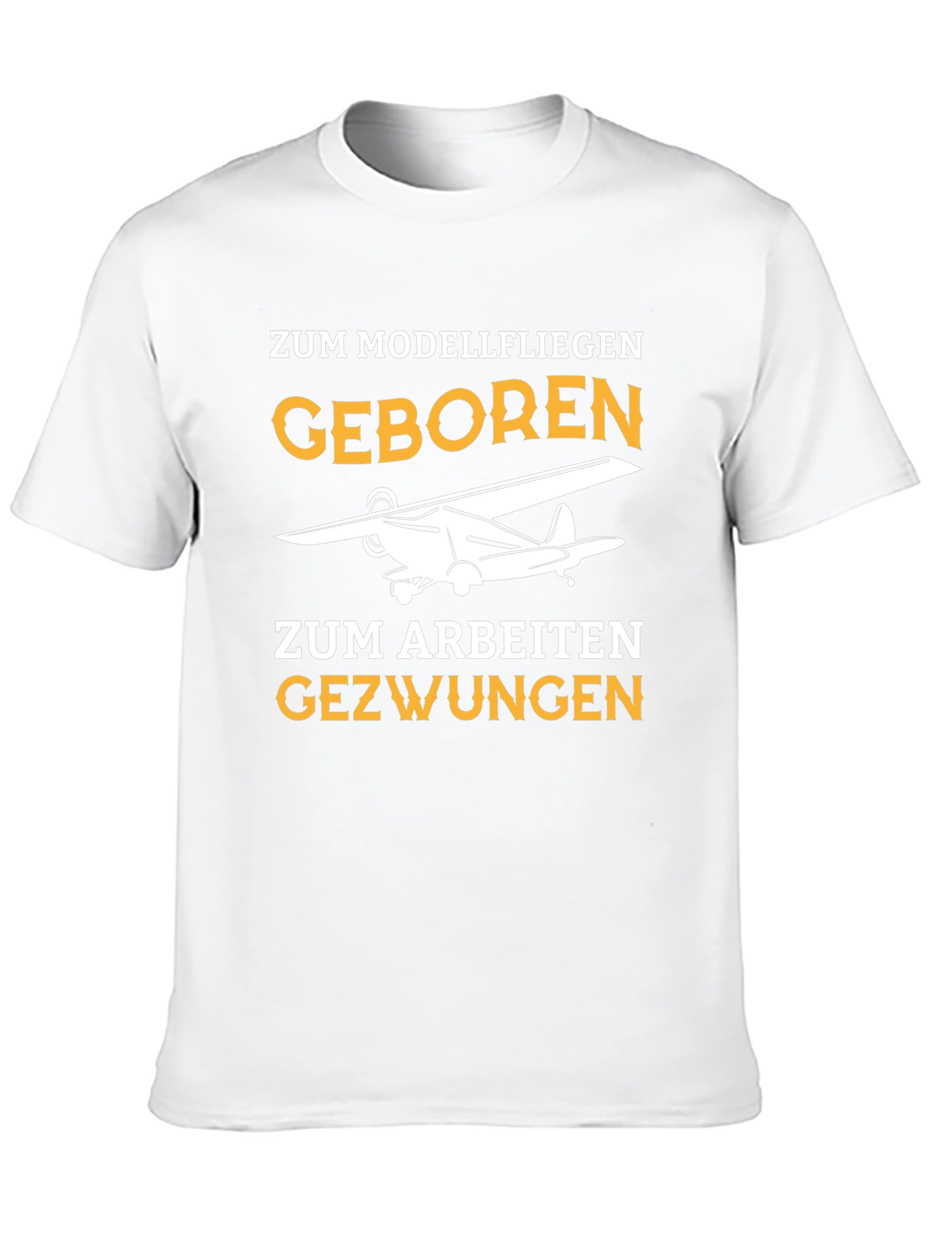 Model Airplane T-Shirt - Born to Fly