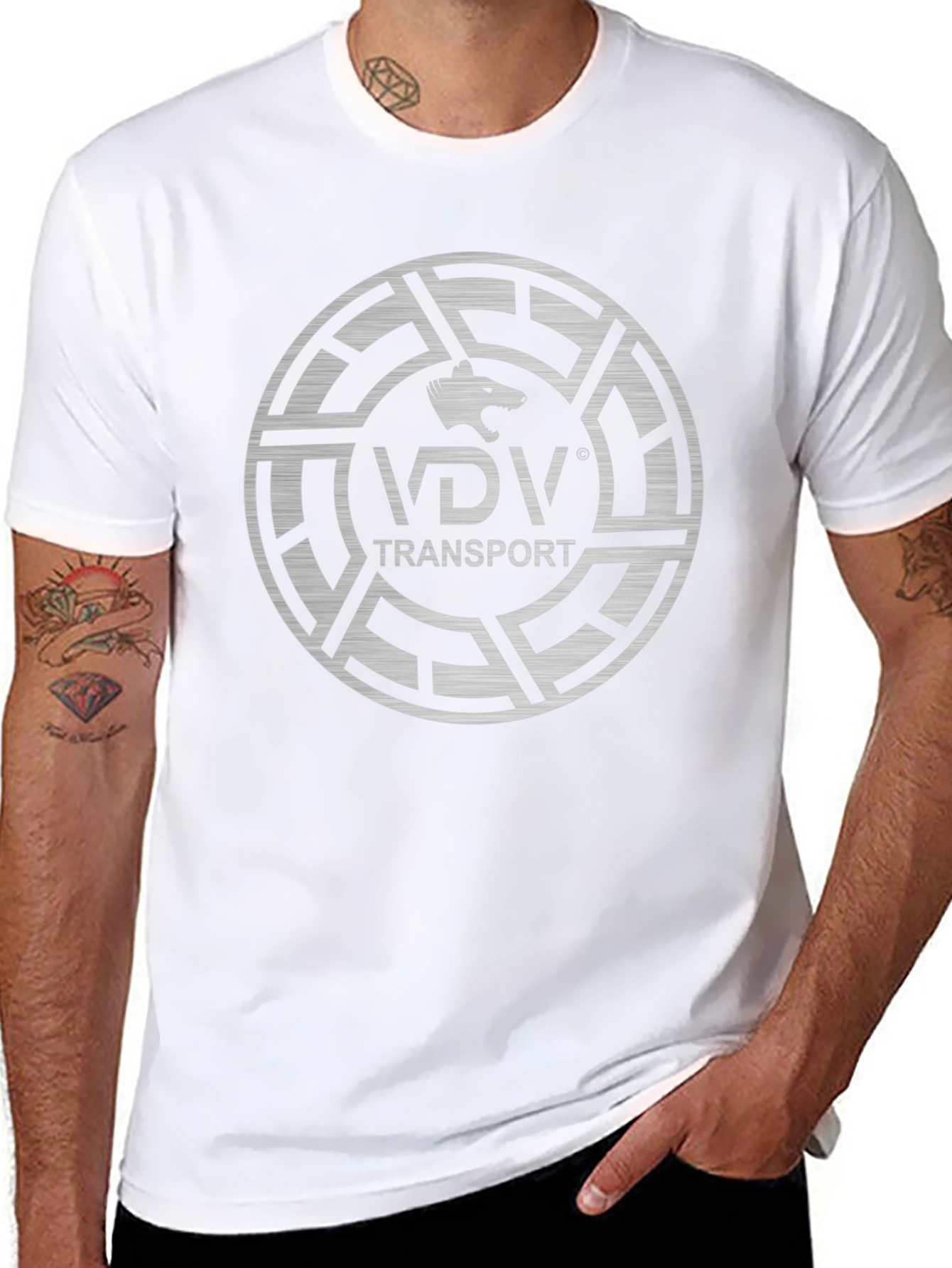 VDV Transport Black Crew Neck T-Shirt