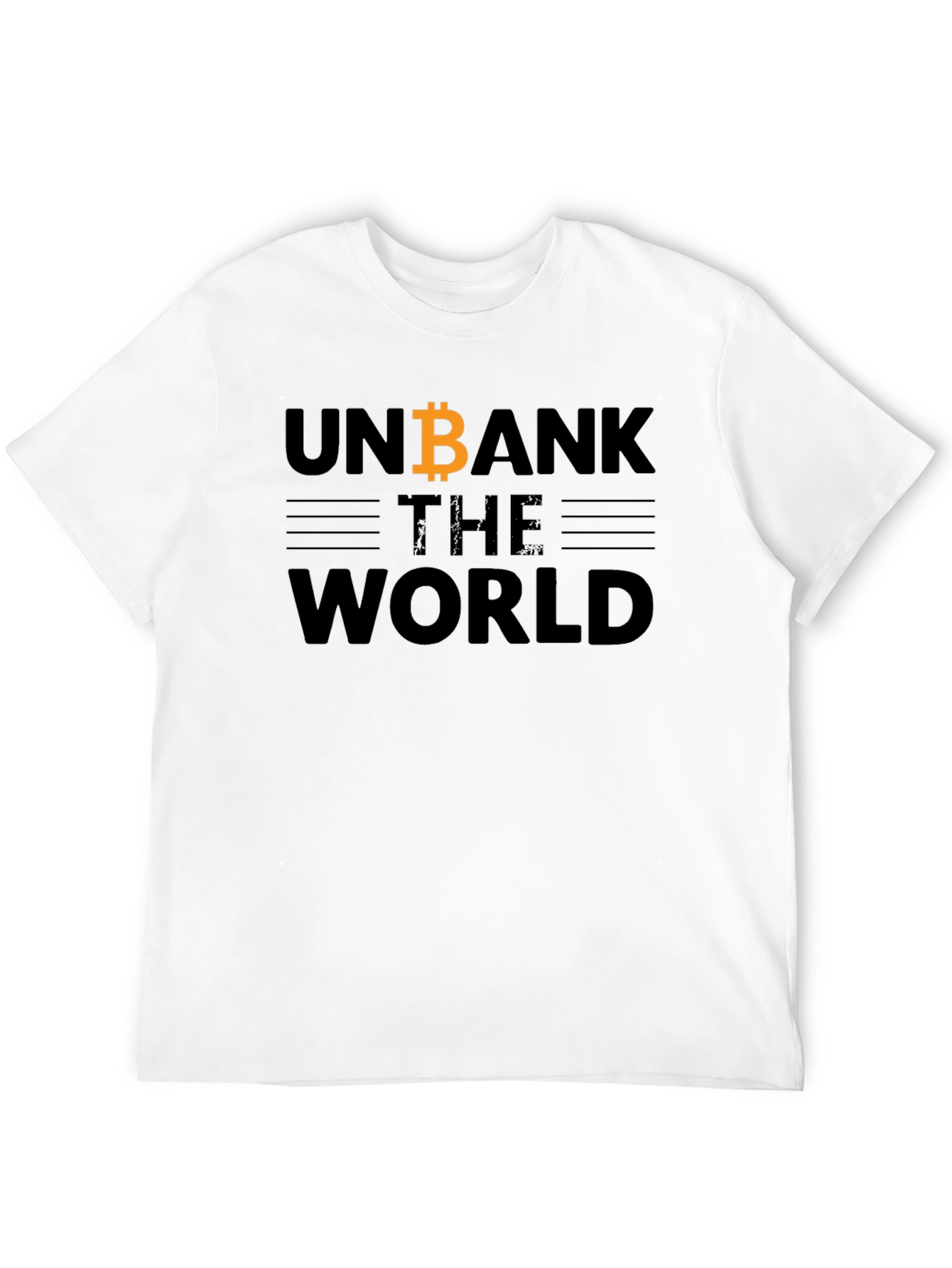 Unbank The World Bitcoin T-Shirt - Crypto Tee