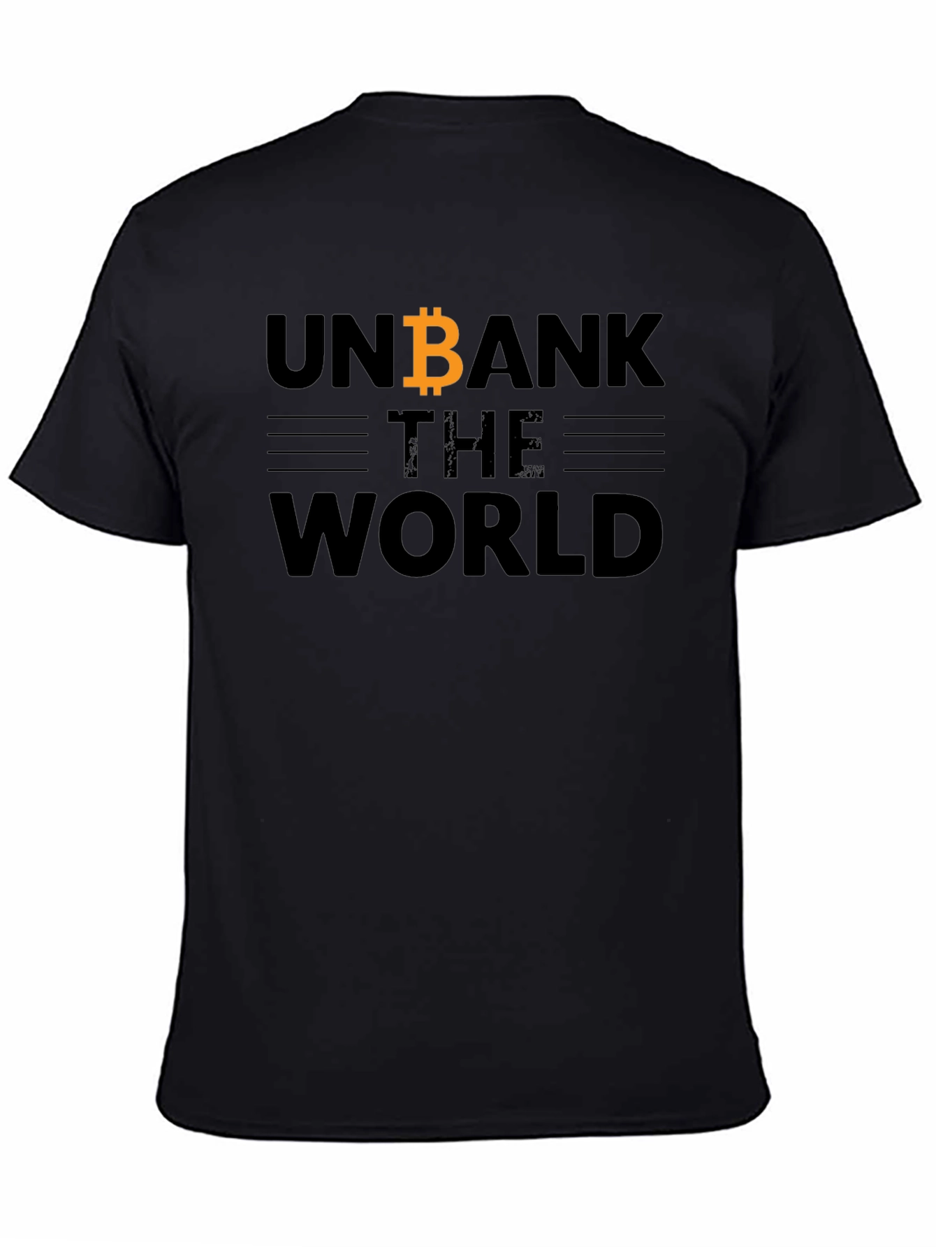 Unbank The World Bitcoin T-Shirt - Crypto Tee