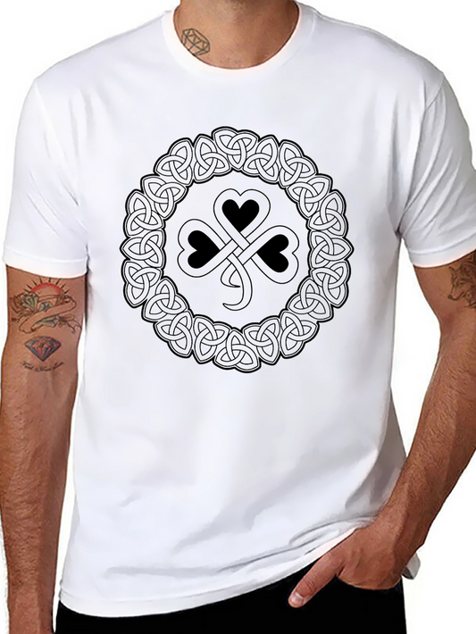 Shamrock Celtic Knot T-Shirt - Irish Pride