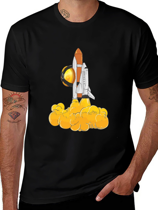 Bitcoin Rocket T-Shirt