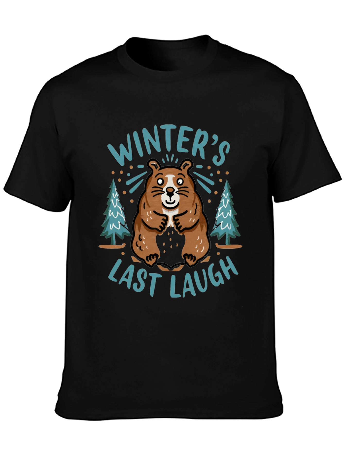 Winters Last Laugh Graphic T-Shirt