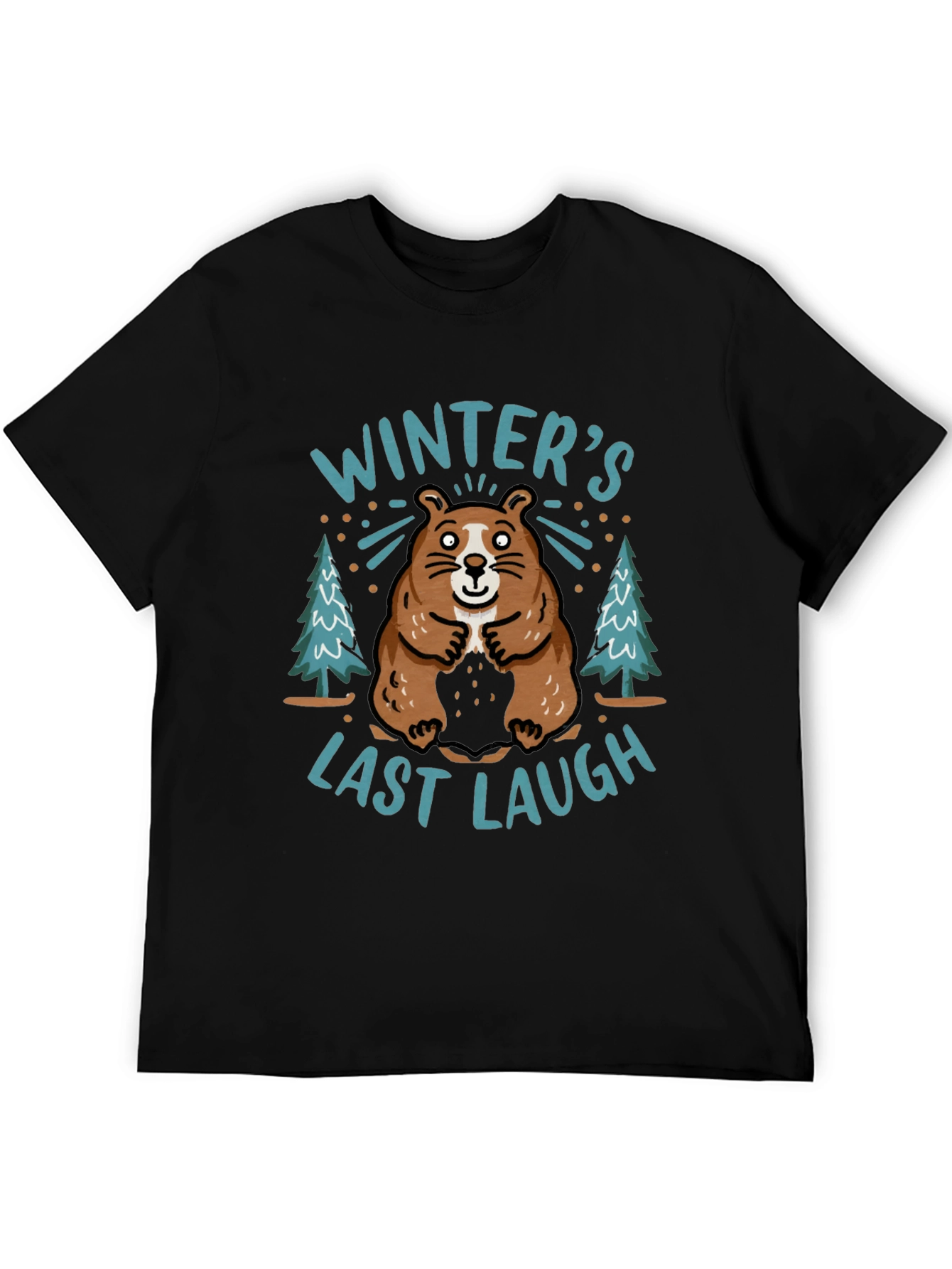 Winters Last Laugh Graphic T-Shirt