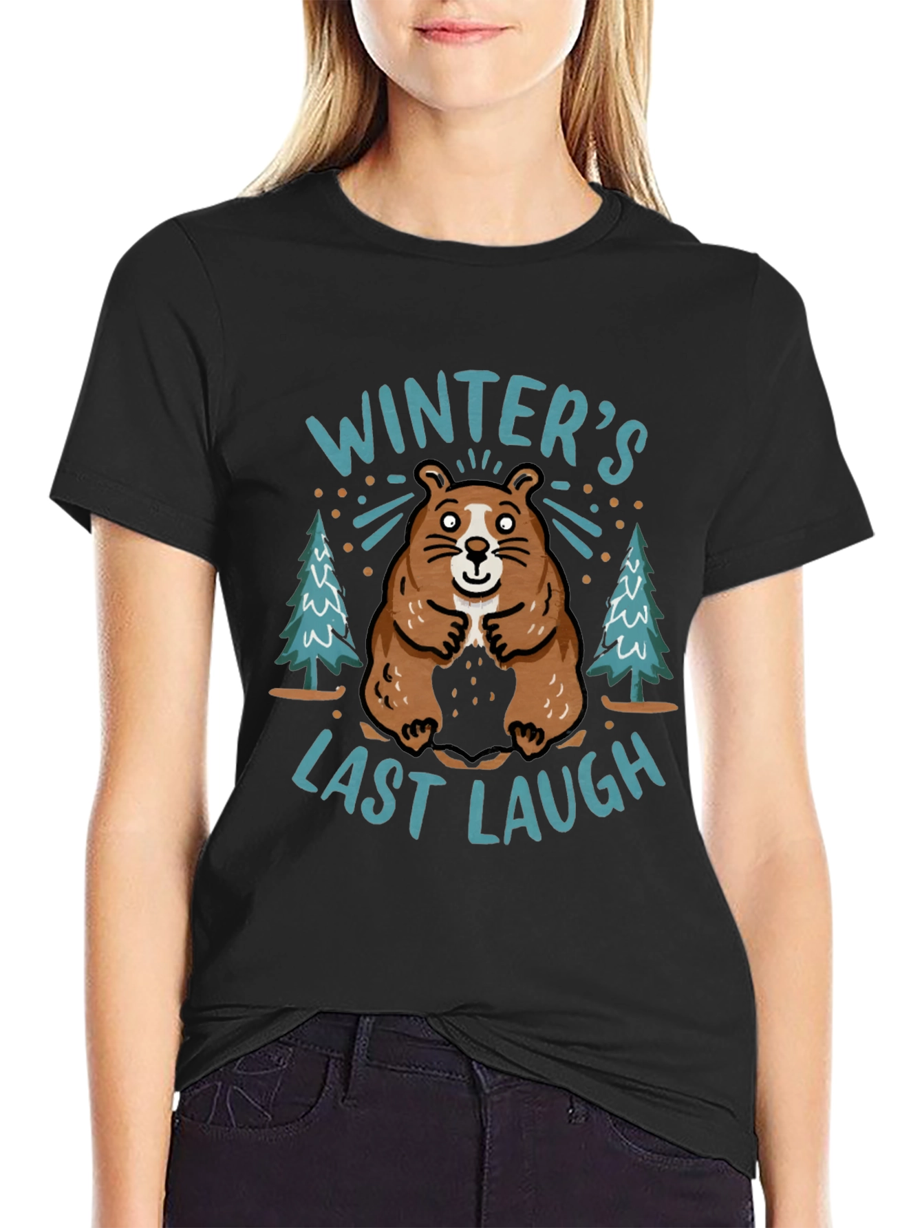 Winters Last Laugh Graphic T-Shirt
