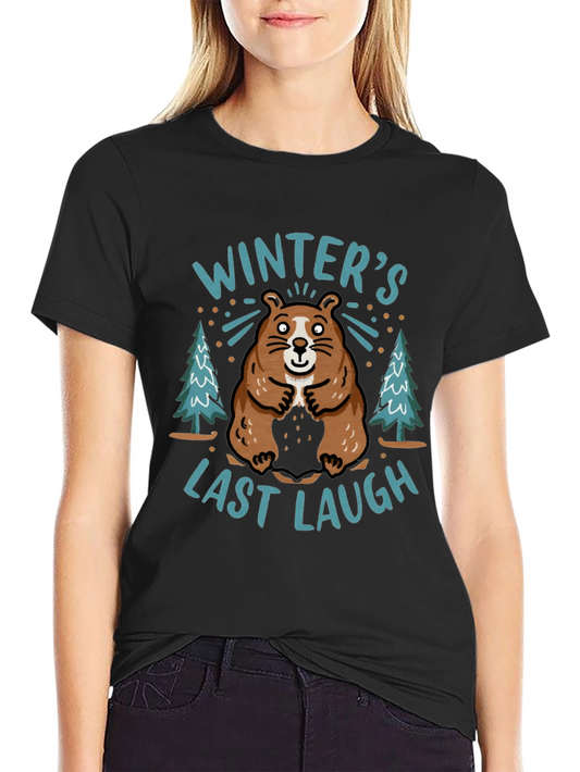 Winters Last Laugh Graphic T-Shirt