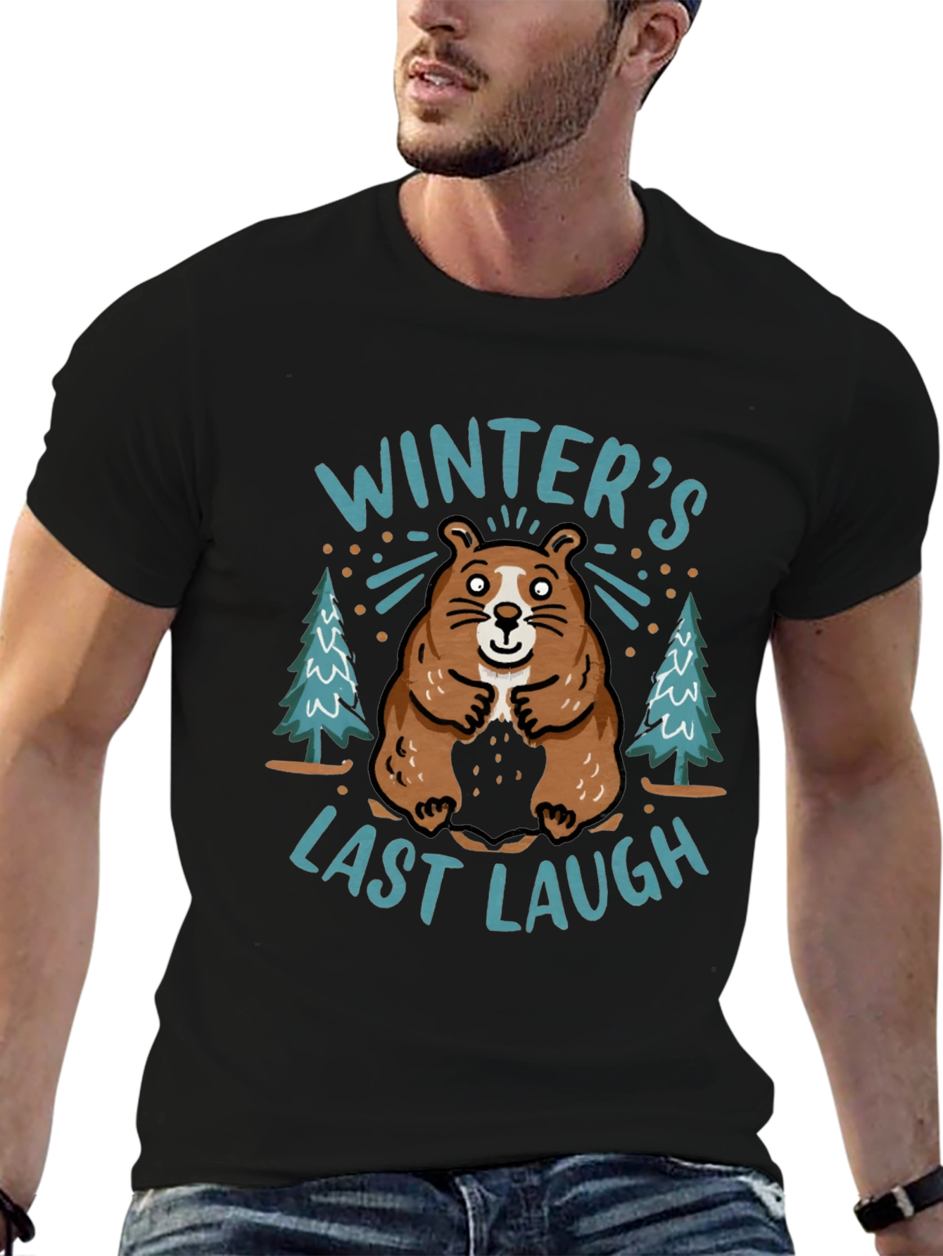 Winters Last Laugh Graphic T-Shirt