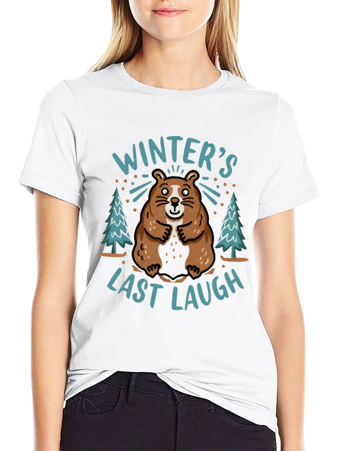 Winters Last Laugh Graphic T-Shirt