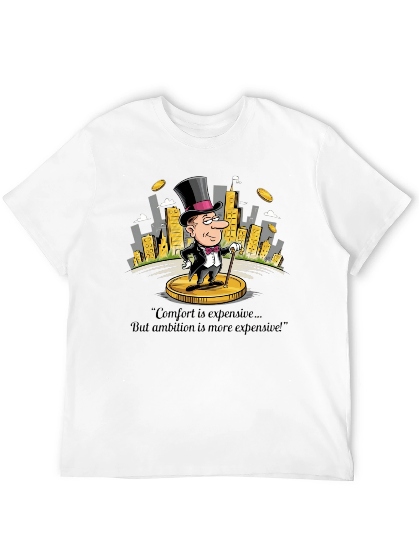 Comfort is Expensive Graphic T-Shirt