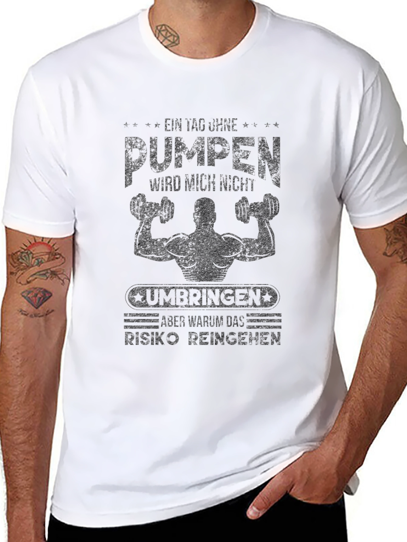 Mens Graphic T-Shirt - Gym Workout Humor