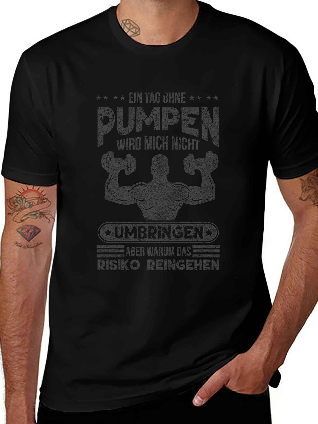 Mens Graphic T-Shirt - Gym Workout Humor