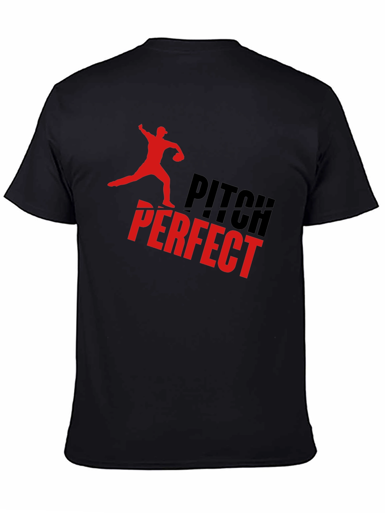 Pitch Perfect Graphic Tee - Baseball Fan T-Shirt