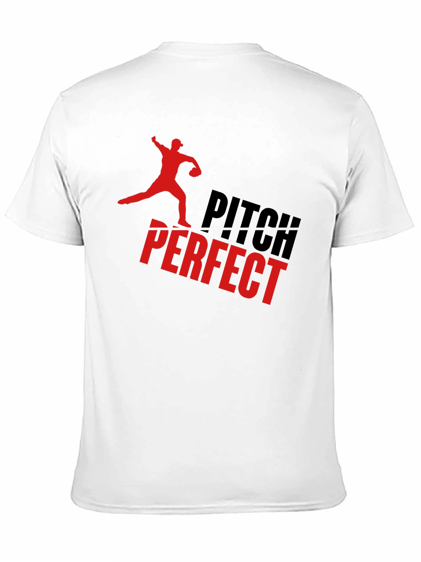 Pitch Perfect Graphic Tee - Baseball Fan T-Shirt