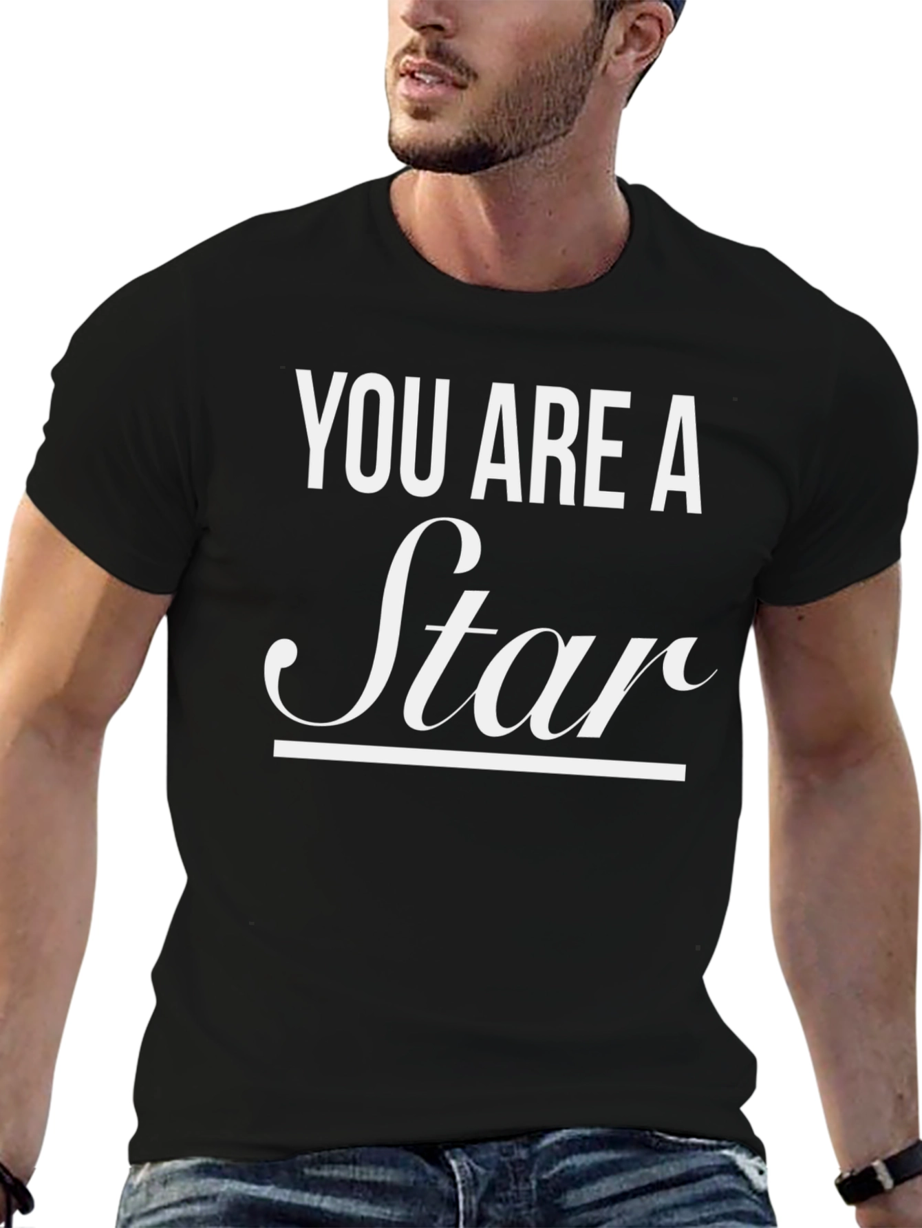 You Are A Star Graphic Tee - Motivational Shirt