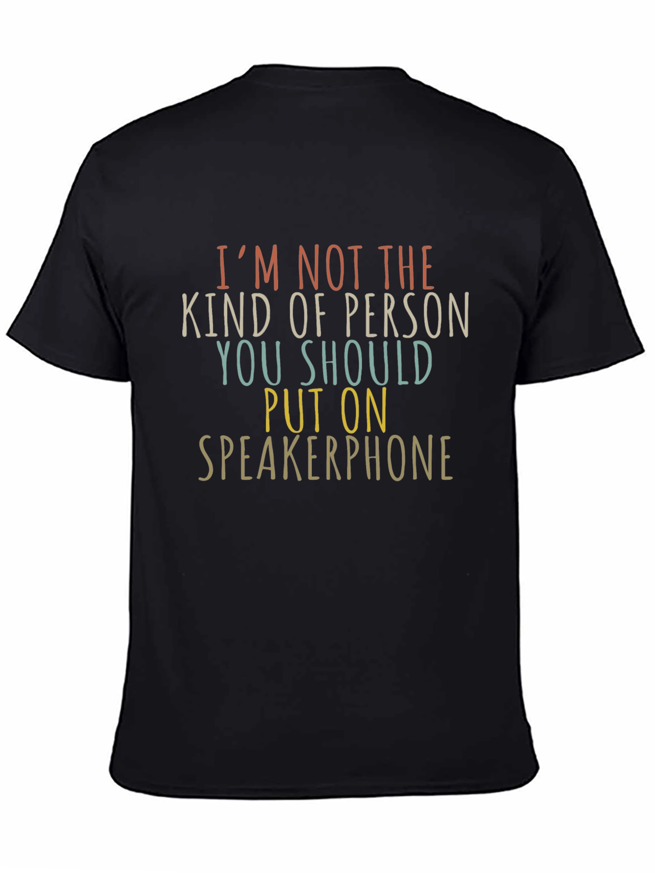 Funny Speakerphone Graphic Tee