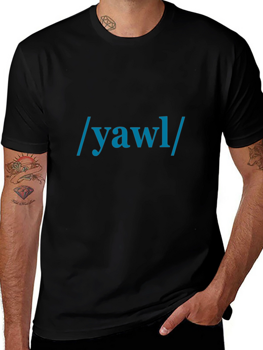 Phonetic Yawl Tee - Linguistics Humor