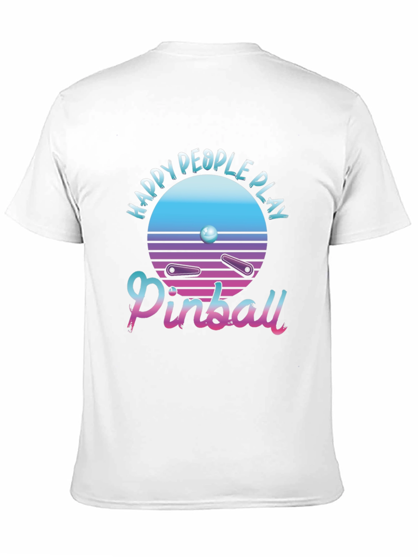 Happy People Play Pinball T-Shirt