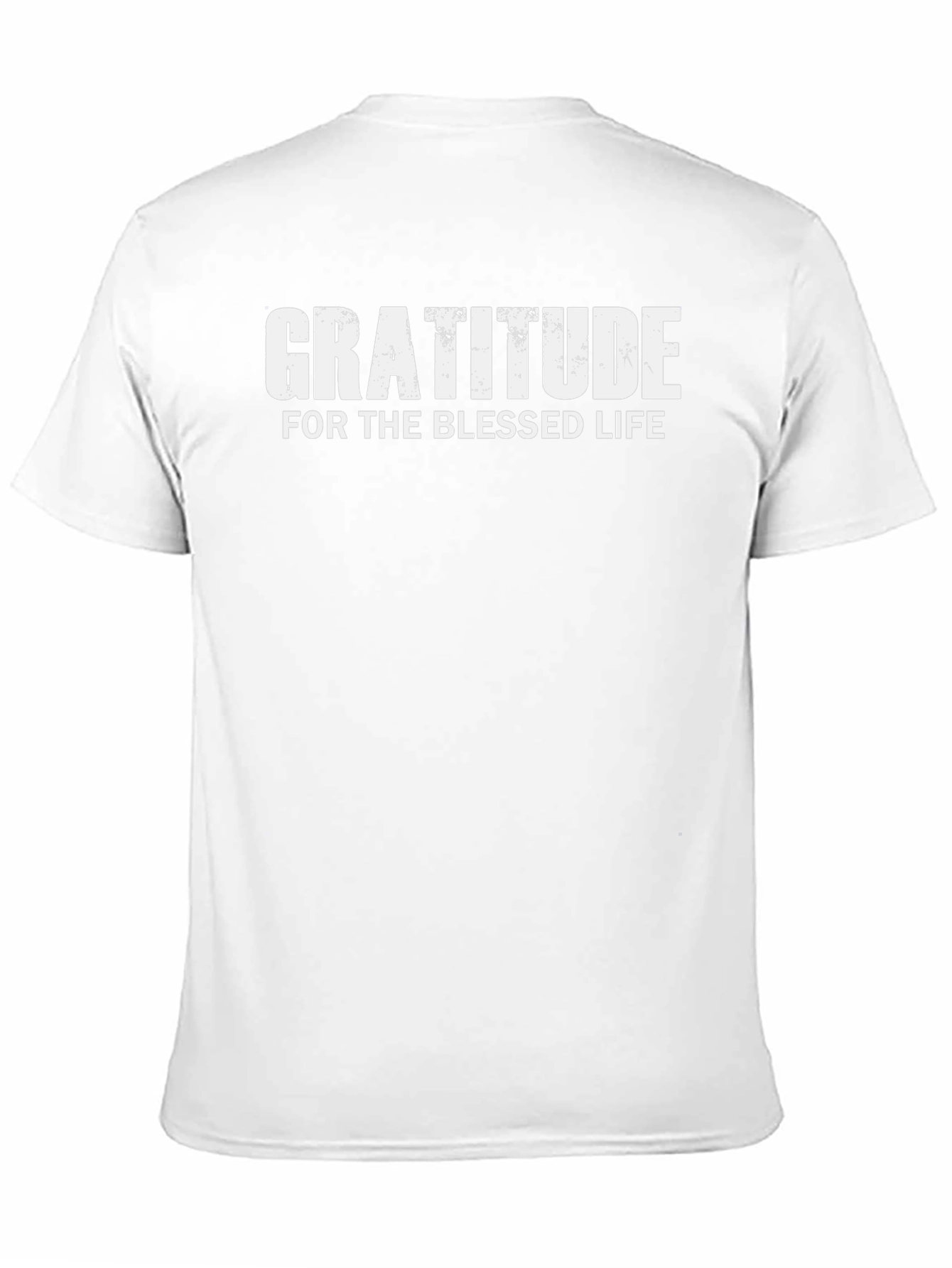 Gratitude Blessed Life Graphic T-Shirt