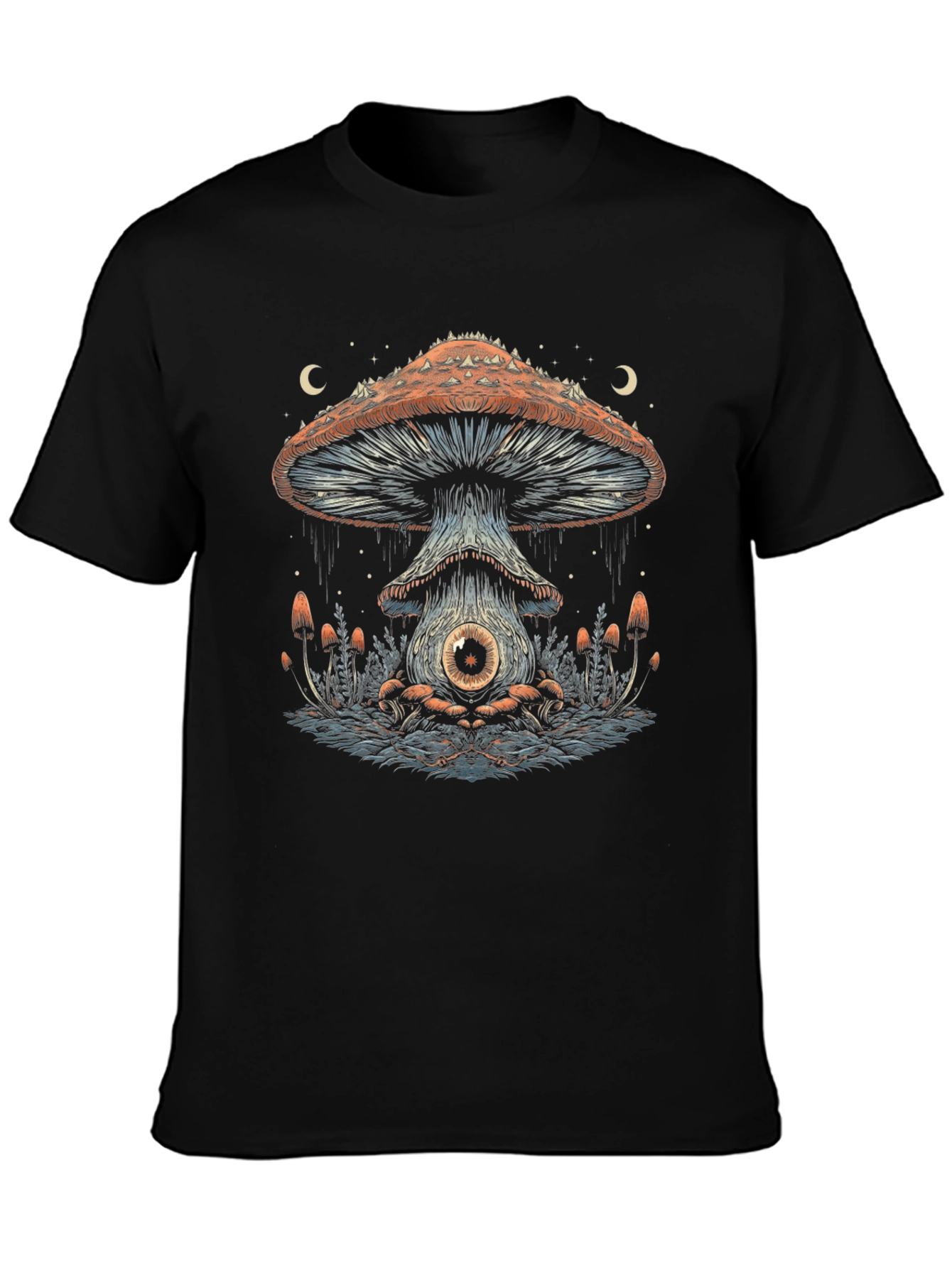 Mystic Mushroom T-Shirt - Psychedelic Eye Design