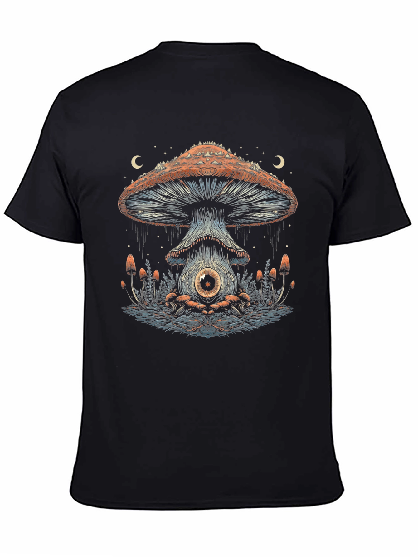 Mystic Mushroom T-Shirt - Psychedelic Eye Design