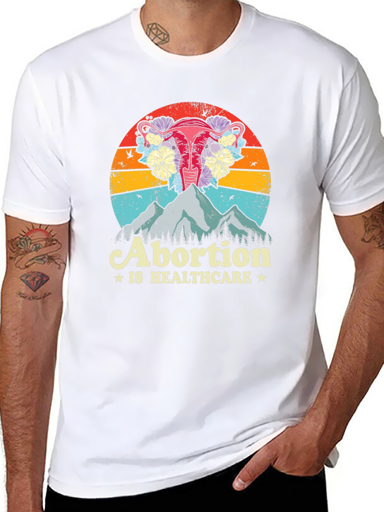 Abortion is Healthcare Graphic Tee