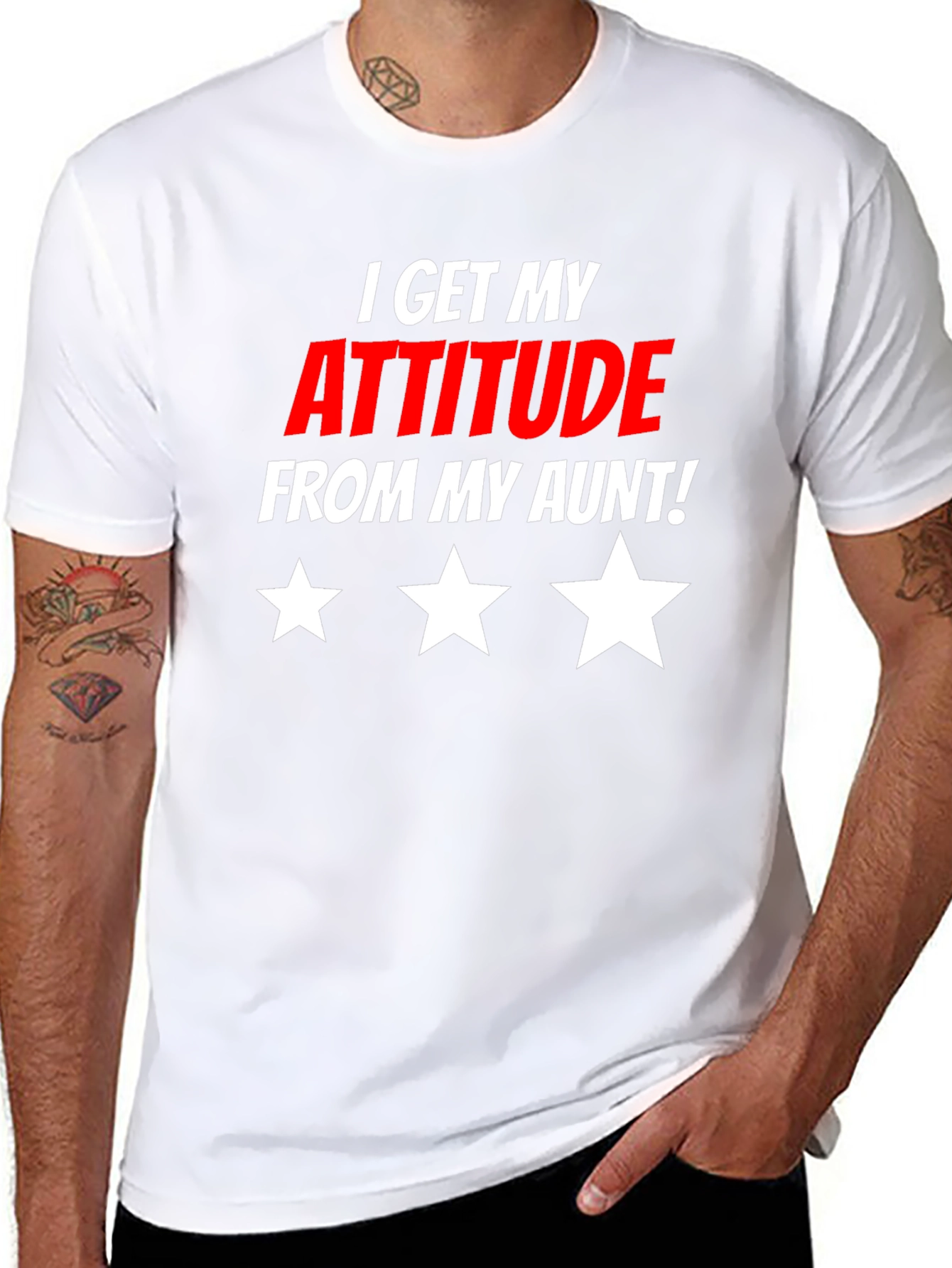 I Get My Attitude From My Aunt T-Shirt