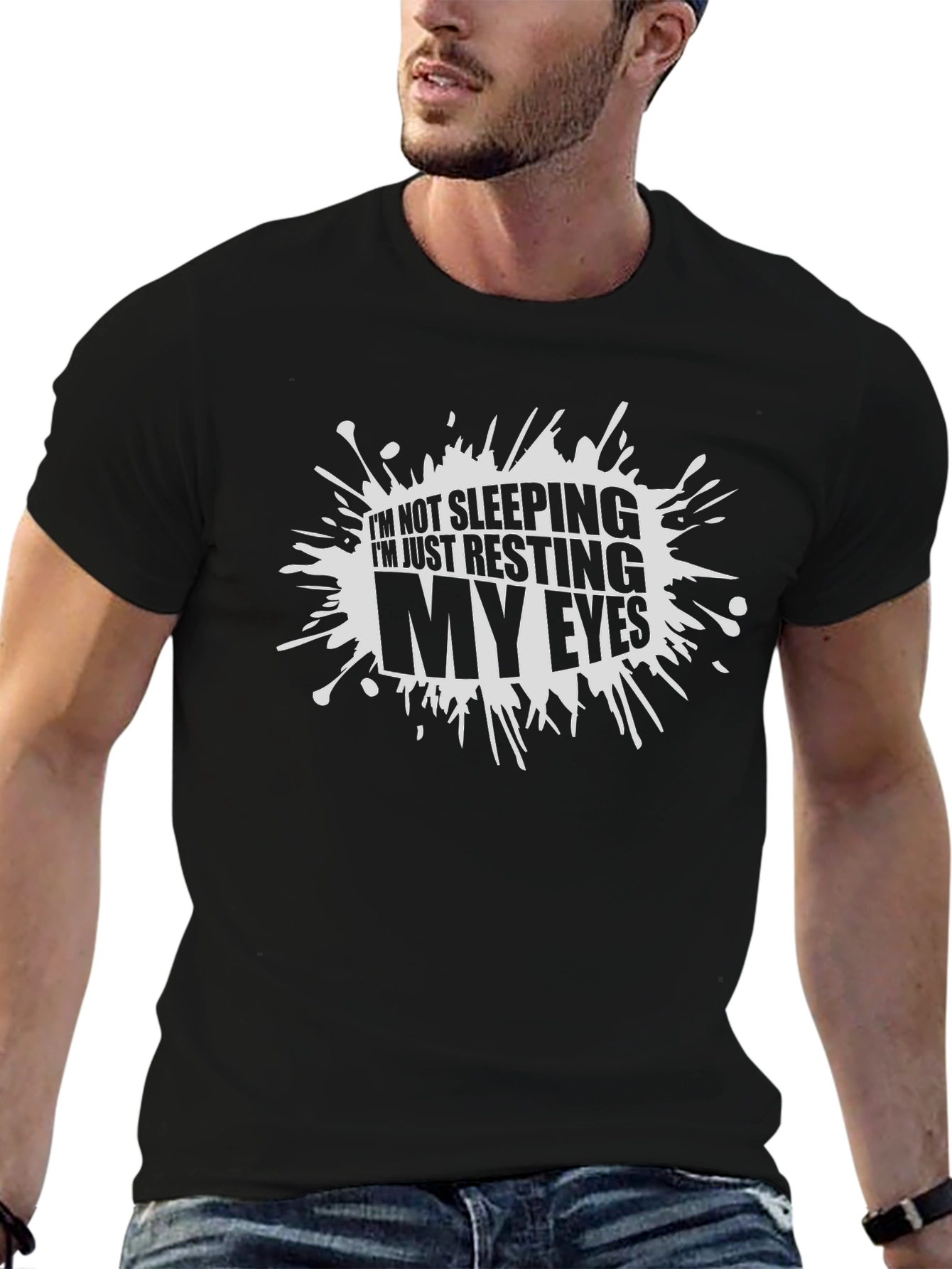 Funny Resting My Eyes T-Shirt
