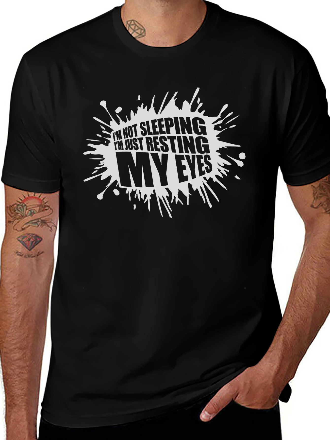 Funny Resting My Eyes T-Shirt
