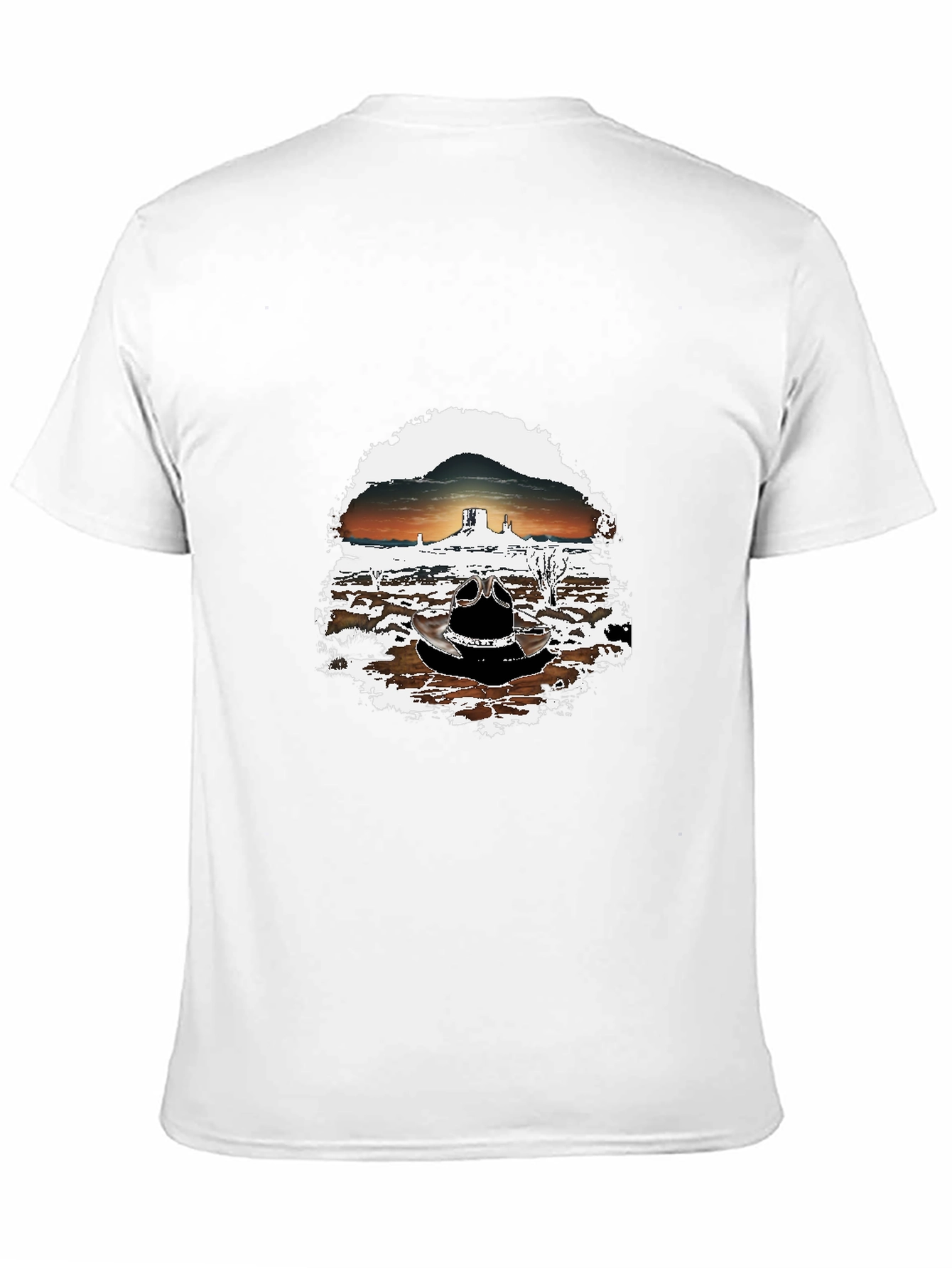 Sunset Desert Graphic T-Shirt