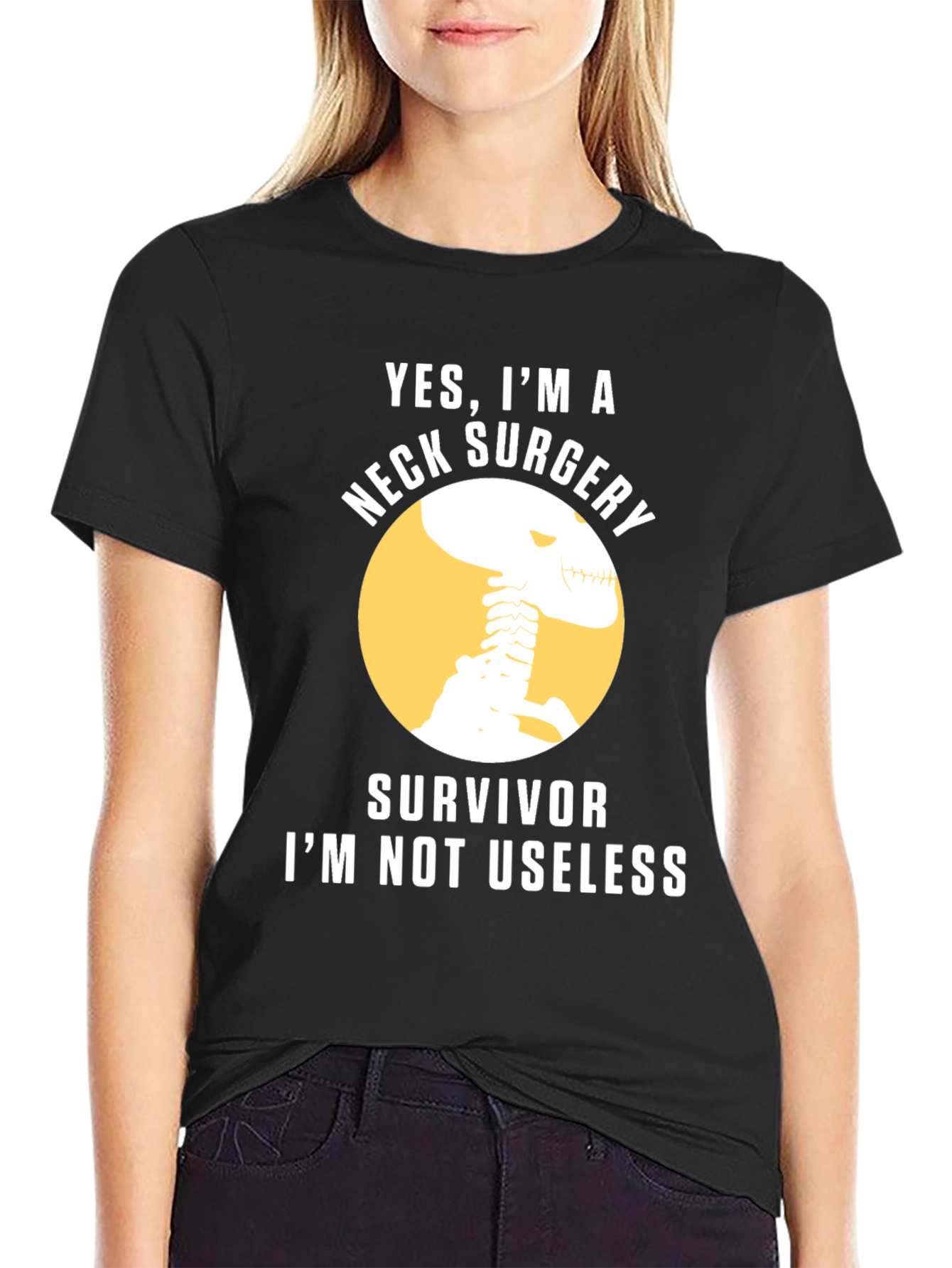 Neck Surgery Survivor Graphic Tee
