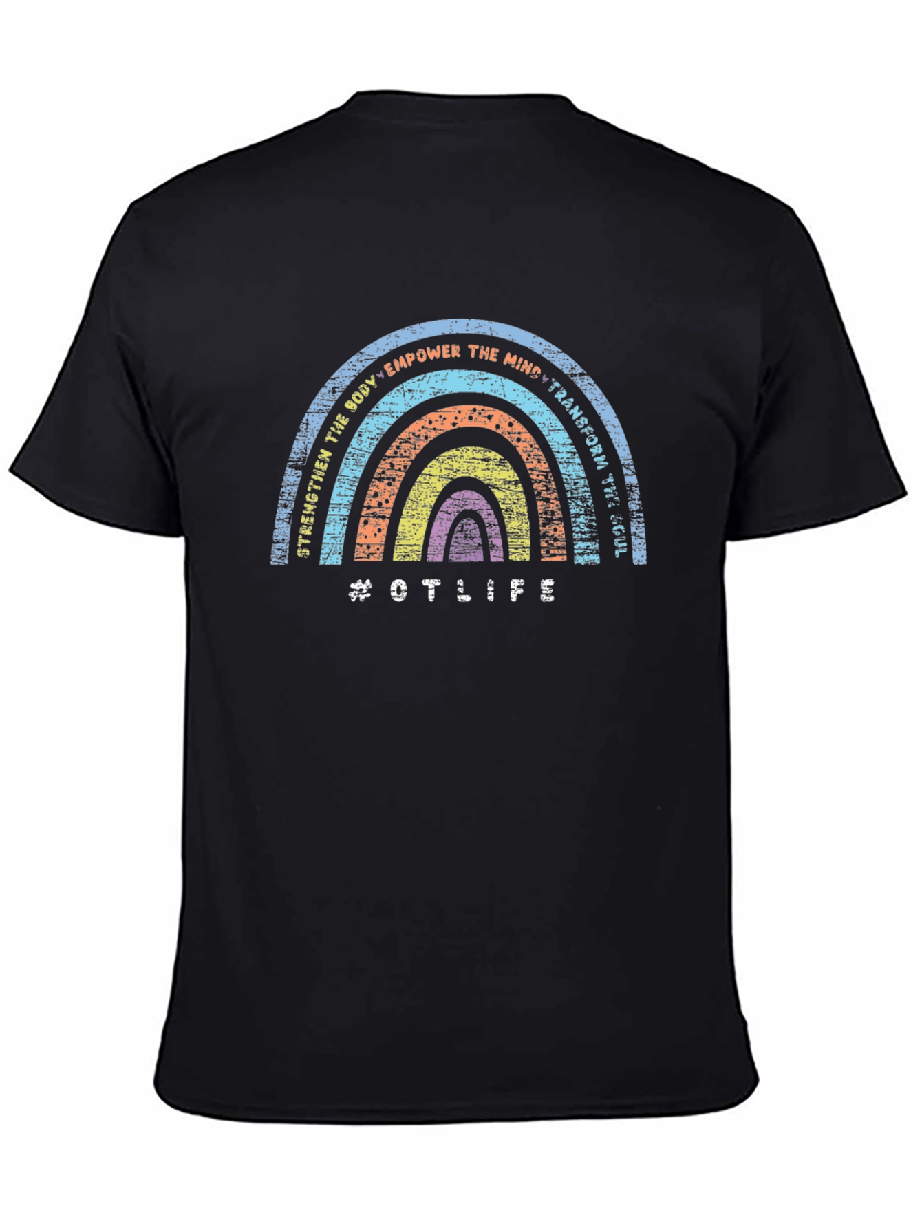 OT Life Rainbow T-Shirt - Occupational Therapy Tee