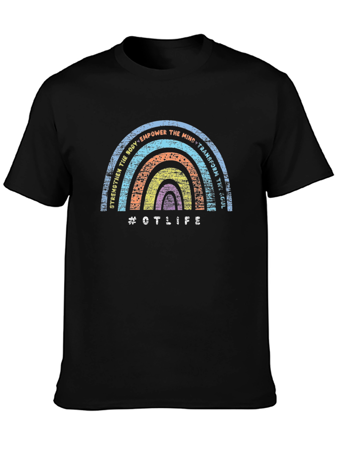 OT Life Rainbow T-Shirt - Occupational Therapy Tee